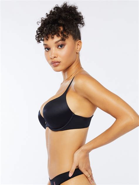Core Microfiber Push-Up Bra in Black | SAVAGE X FENTY Germany