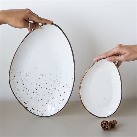 Shop Now for Our White Ceramic Platter Set - Elevate Your Dining Style
