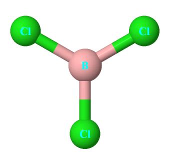 BCl3 lewis structure, molecular geometry, bond angle, hybridization