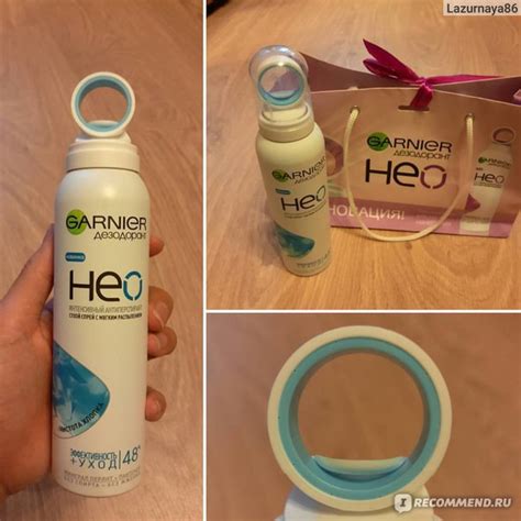 Дезодорант-антиперспирант Garnier НЕО чистота хлопка - «Надежная защита ...