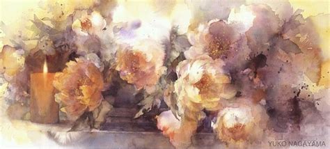yuko nagayama - Google Search | Акварель, Живопись, Акварельные иллюстрации