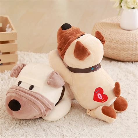 50cm 60cm new Plush Toy Big Dog Giant Stuffed Puppy Dog Soft Extremely ...