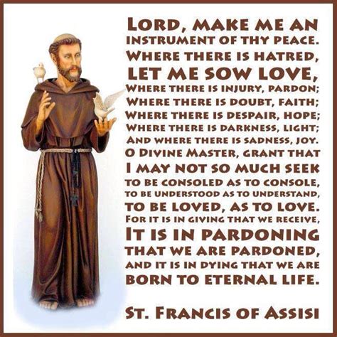 St Francis Of Assisi Prayers And Quotes. QuotesGram
