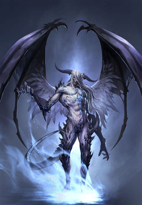 Redskull's Page | Fantasy demon, Dark fantasy art, Fantasy creatures