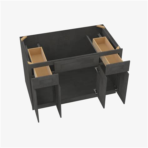 TS-S4821B12D-34-1/2 Double Door 48 Inch Sink Base Combo Vanity with