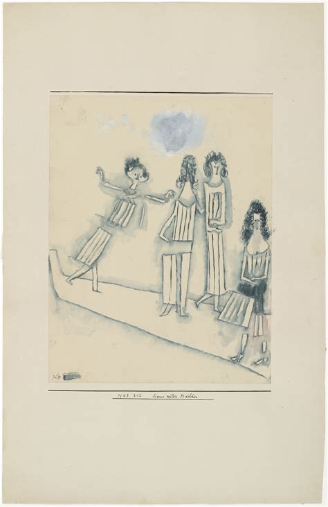 MoMA | The Collection | Paul Klee. Scene among Girls (Scene unter