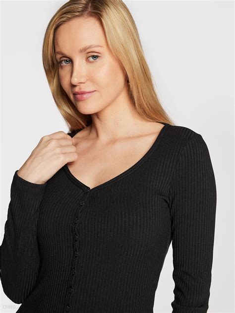 Guess Bluzka Raylynn W2BP61 K86Z2 Czarny Slim Fit - Ceny i opinie