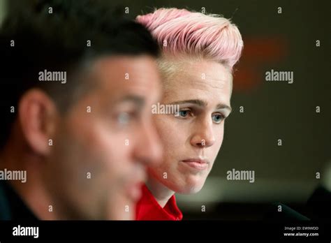 Vancouver, Canada. 20th June, 2015. Sophie SCHMIDT of Canada at a press ...