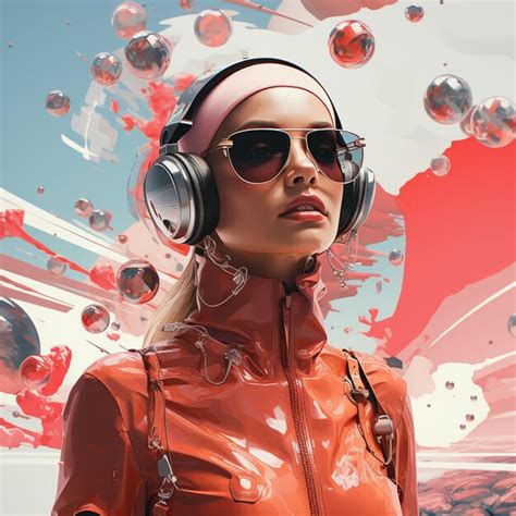 Premium AI Image | Metaverse concept collage design