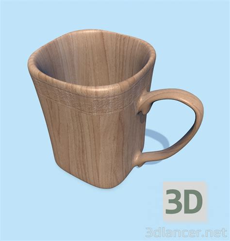 3d модель Кружка квадратная.. ну почти. | 37195 | 3dlancer.net