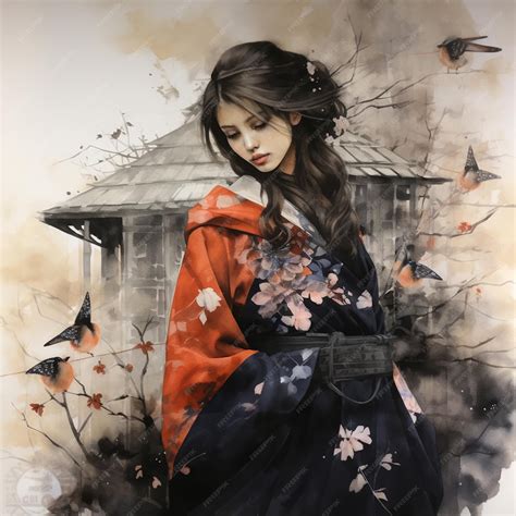 Premium Photo | Japanese tentacle painting salvador dali paintings