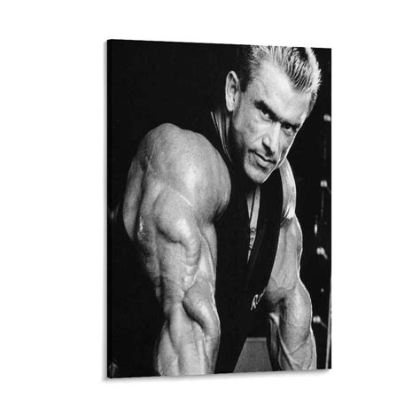Lee Priest Bodybuilder Fitness Art Poster 10 Canvas Wall Art Print For