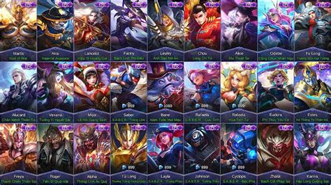 Kumpulan Script Skin Hero Mobile Legends Terlengkap Patch Terbaru ...