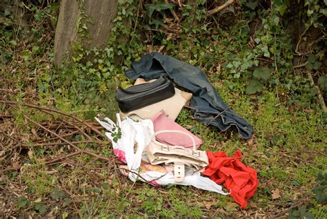 Discarded clothes and accessories, Jersey Lane | stephengg | Flickr