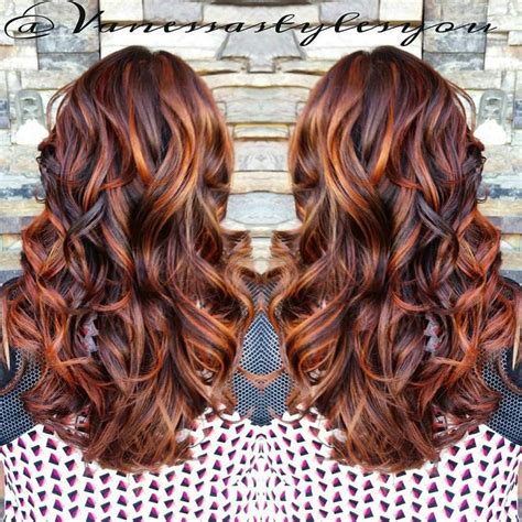 Copper Highlights With Light Brown Hair at Gabriel Burnell blog