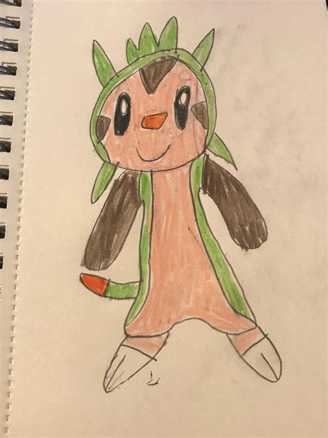 Chespin by MarissasArt on DeviantArt