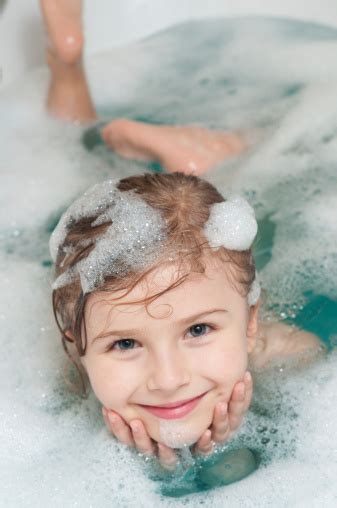 bubble bath stock photo  image  bubble bath child