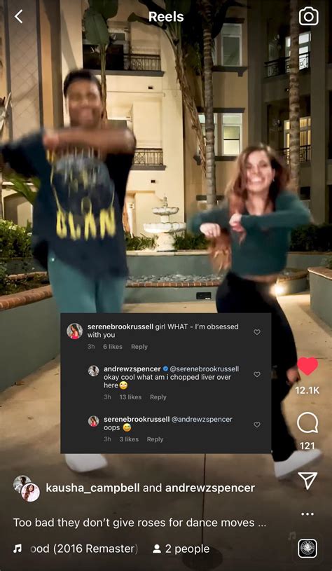 Andrew S and Serene SM interaction 👀 (@ the comments section of Kausha