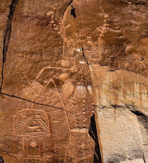 Utah’s Ancient Six Fingered “Bigfoot” Petroglyph