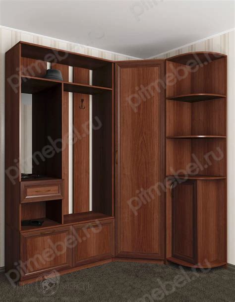 Прихожая Аэлита цвет итальянский орех