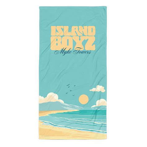Island Boyz Towel - Myke Towers Official Store