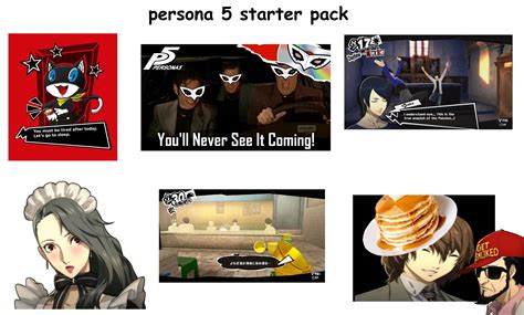 Persona 5 Starter Pack : r/starterpacks