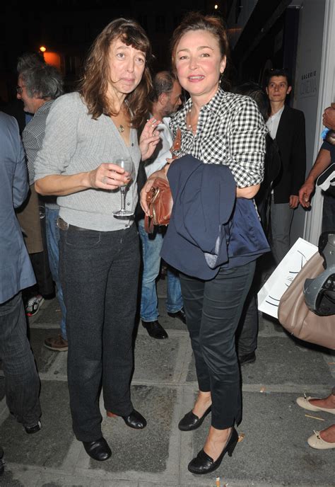 Photo : Catherine Frot et Kate Barry - Inauguration de la galerie