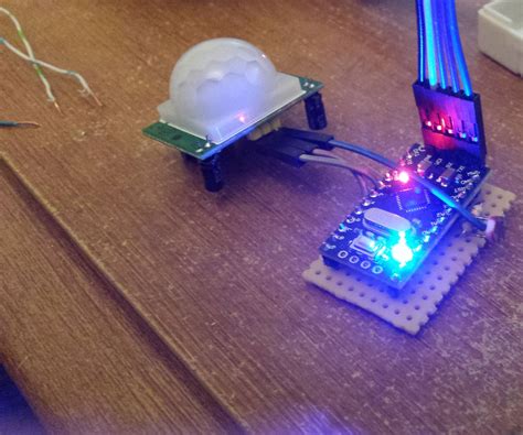pir  light sensor instructables