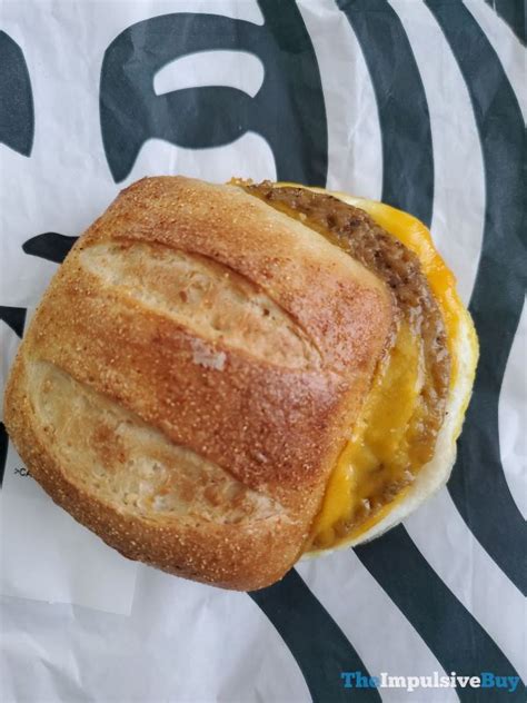 REVIEW: Starbucks Impossible Breakfast Sandwich – The Impulsive Buy