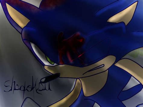 Sonic Blood by Shadoksu on DeviantArt