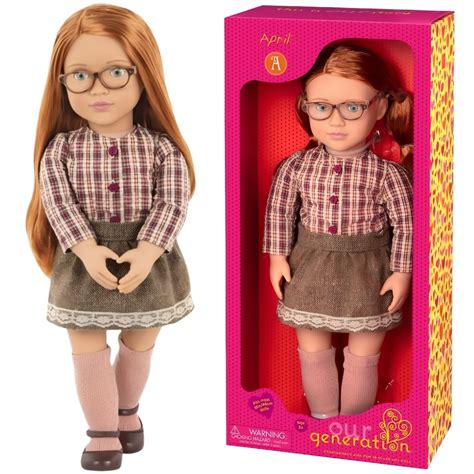 Boneca Our Generation Preço - Boneca Our Generation April Articulada Com Acessório 46Cm | Shopee Brasil
