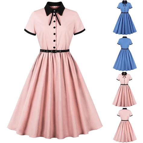 Sentmoon Wedding Guest Dresses Oversized Short Sleeve Stretchy Womens
