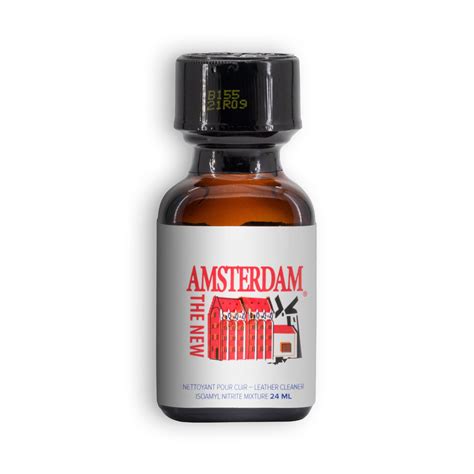 AMSTERDAM THE NEW POPPER 24ML - Vigorise Grossiste Poppers B2B
