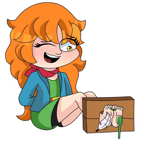 Lynn feet tickle by ErneAntonioh on DeviantArt