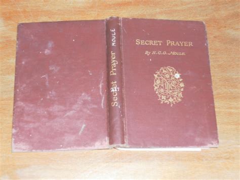 Secret Prayer by Moule, H.C.G: Good Decorative Gilt Cloth (1890) | Dublin Bookbrowsers