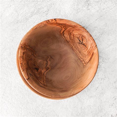 wood salad bowl set   handmade artisraw