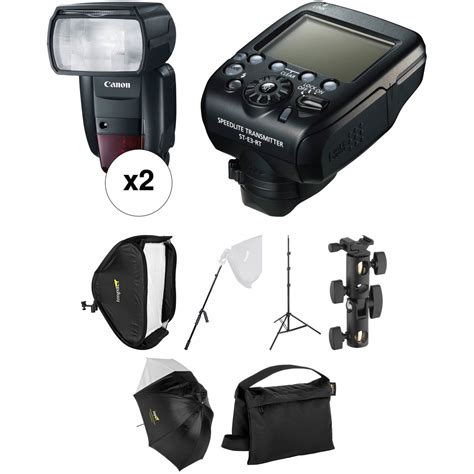 Canon Speedlite 600EX II-RT Wireless Two Flash Location Kit B&H