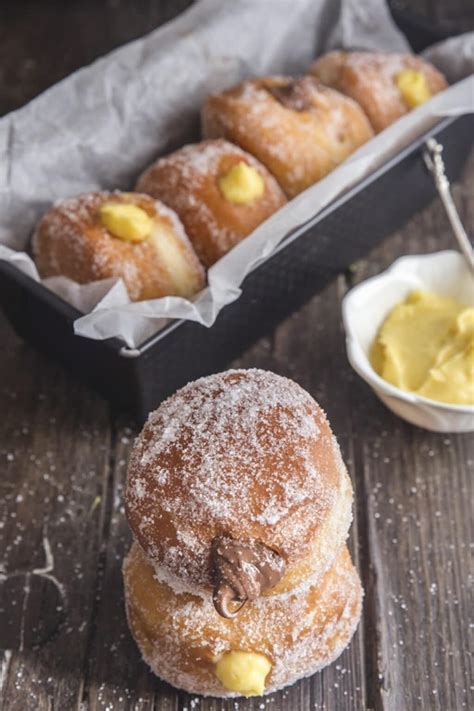 Italian Donuts - Bomboloni Recipe - An Italian in my Kitchen