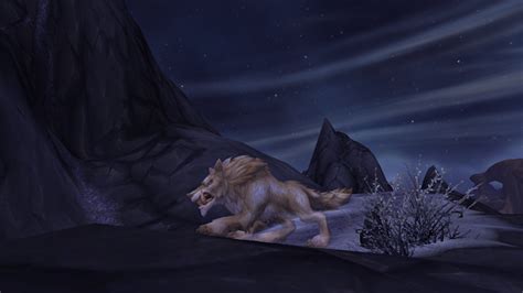 ghost wolf form   alpha wow