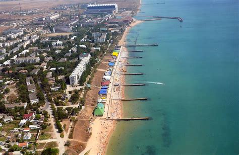 Центральный пляж в Приморском