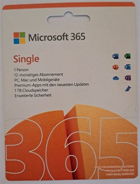 Microsoft 365 Single + Code | Kaufen auf Ricardo