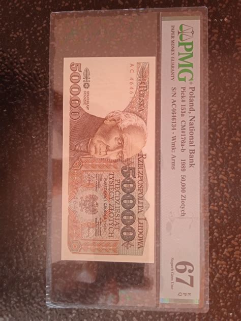 Banknot 50000 złotych 1989 | Binczarowa | Kup teraz na Allegro Lokalnie