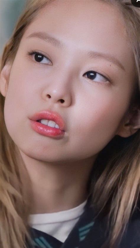 jenniethvlog kim hair jennie kim blackpink jennie face close