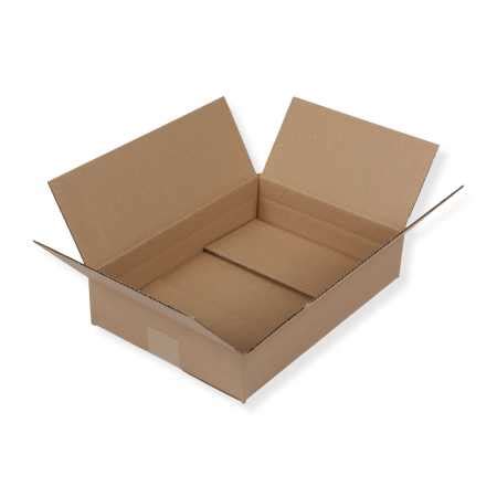 Karton 350 x 250 x 80 mm 1-wellig braun, DHL Kleinpaket 2025, 101,85