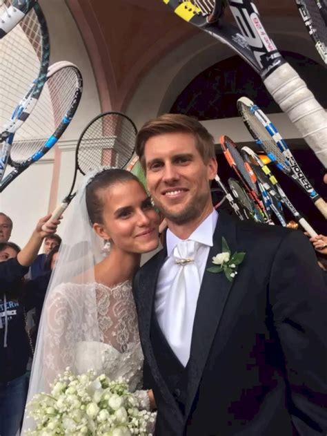 Download Andreas Seppi And Wife Wedding Photo Wallpaper | Wallpapers.com