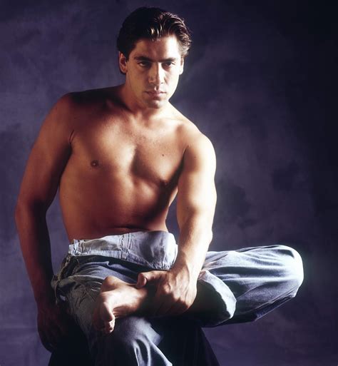 Javier Bardem's feet