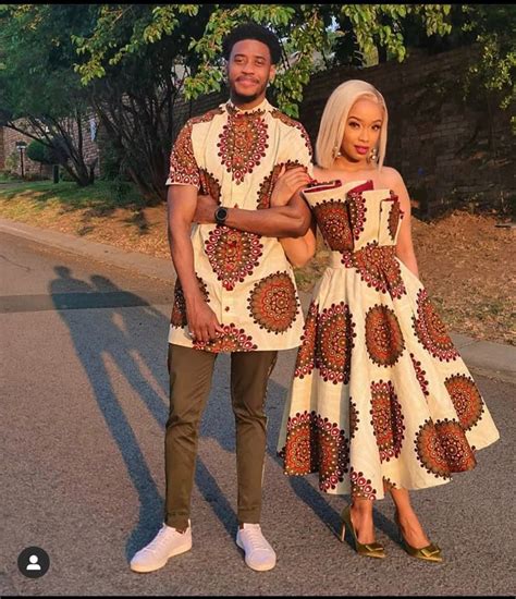african outfit african couple engagement outfitankara gown ankara
