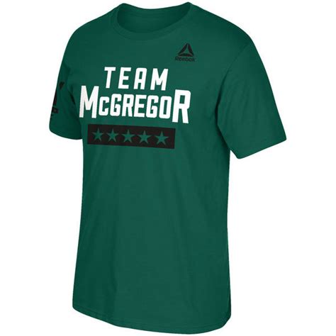 Conor McGregor UFC 205 Reebok Shirts | FighterXFashion.com