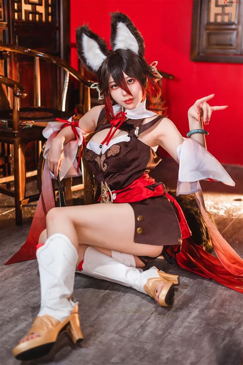 九言 (Jiu Yan) cosplay Tingyun - Honkai:Star Rail - Cosplaytele