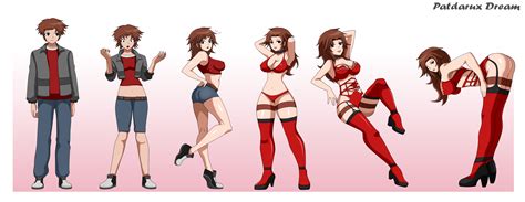 Lady In Red TG Commission by HopeTG on DeviantArt